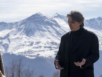 Fra filmen "Frit fald" der var den mest sete film på Filmstriben 2024