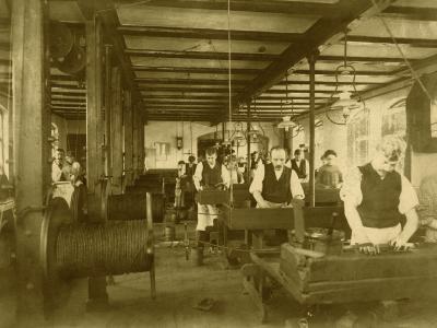 Petersen & Sørensens Tobaksfabrik i Horsens.