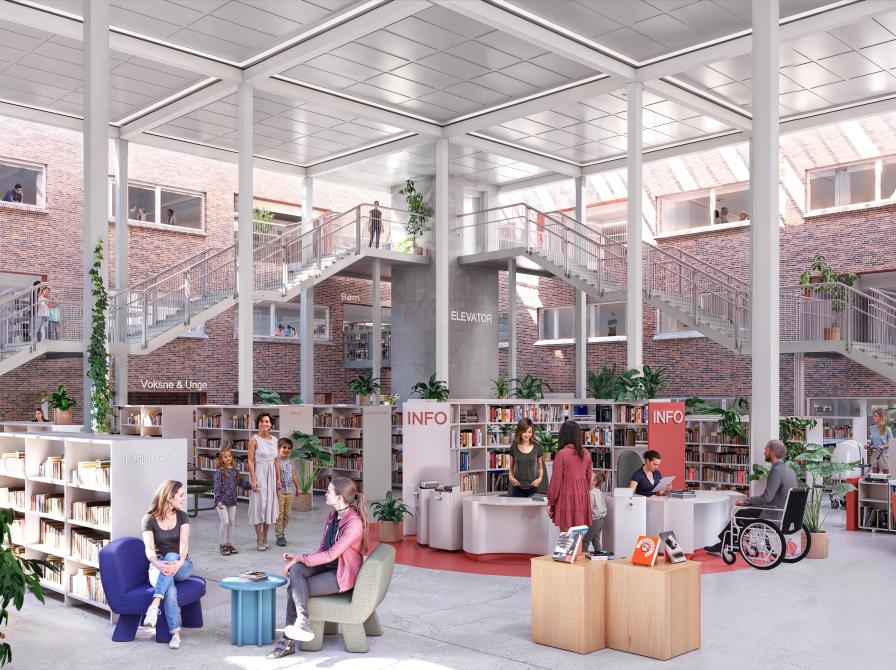 Biblioteket i MIDTEN