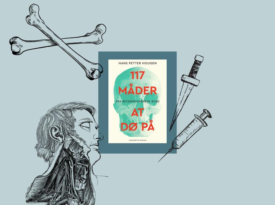 bogforside + våben og knogler